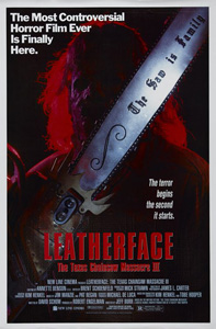Leatherface: Texas Chainsaw Massacre 3 poster